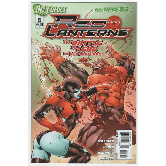 DC Comics The New 52 Red Lantern #5 The Battle To Lead Comic Book - Picture 1 of 4